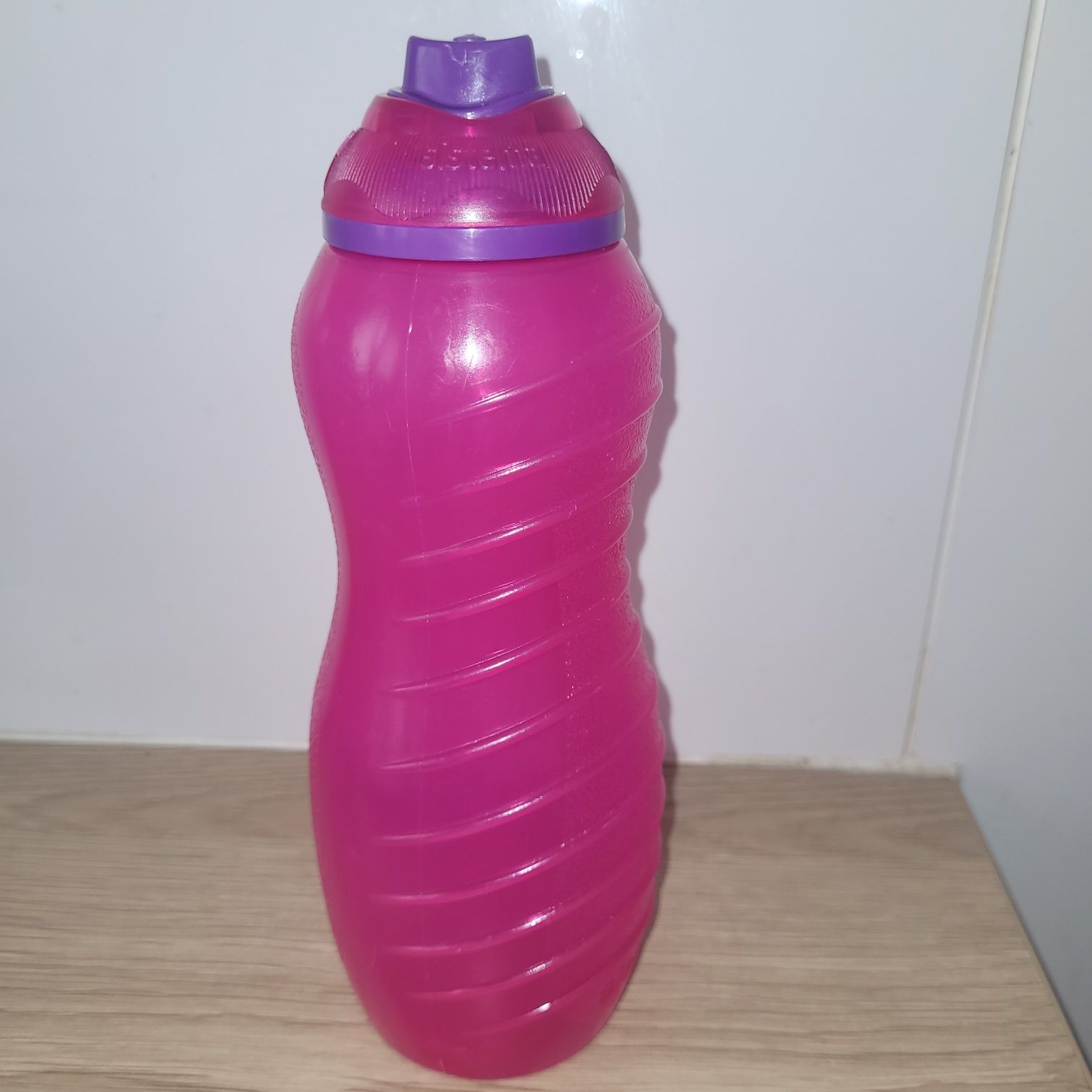 Bidon różowy fuksja 700 ml butelka sportowa