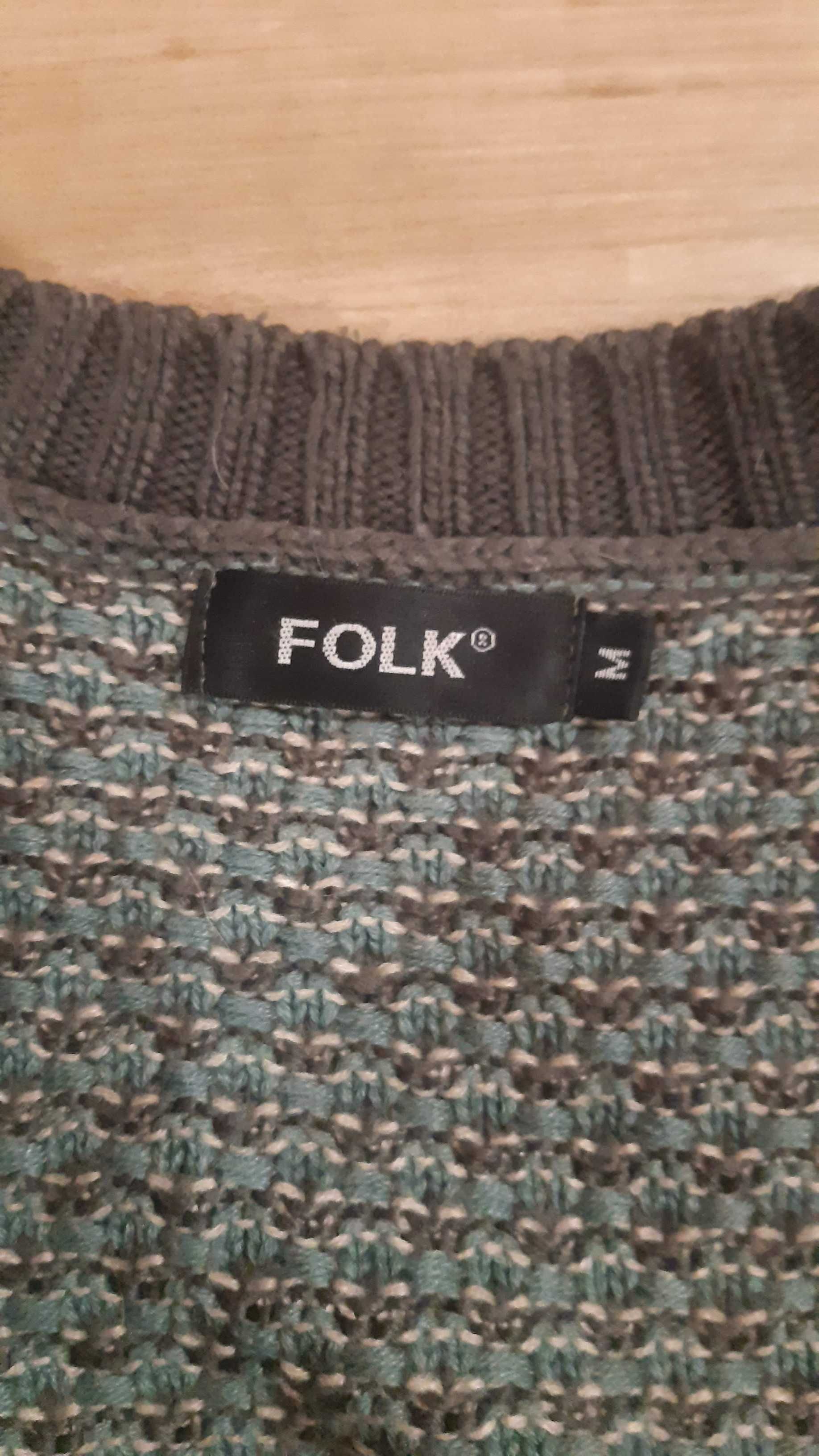Sweter rozpinany FOLK M