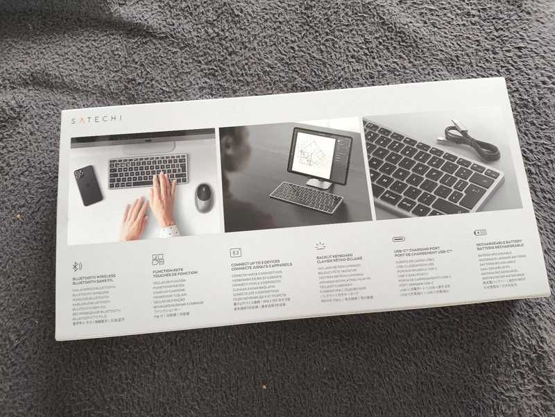Klawiatura bezprzewodowa Satechi Slim X1, Mac