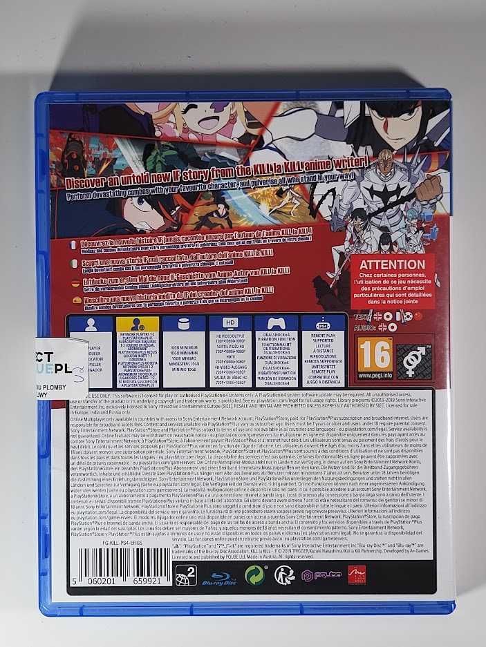 Kill la Kill -IF / PS4 / Sklep Perfect Blue /Skup-Sprzedaż gier/Służew