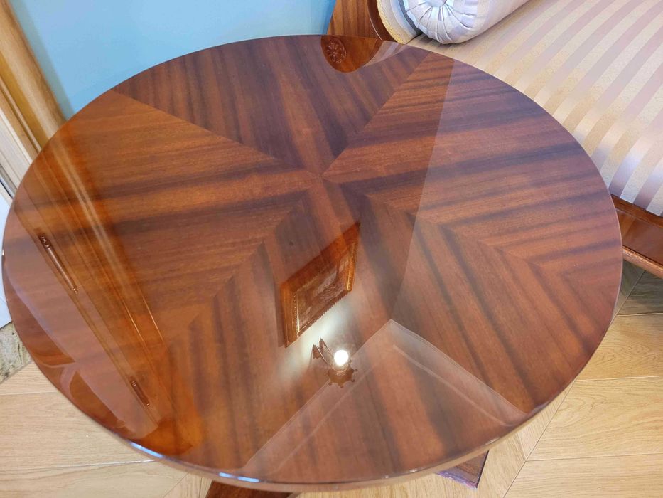 stolik okrągły, HENRYKÓW Księstwo Warszawskie