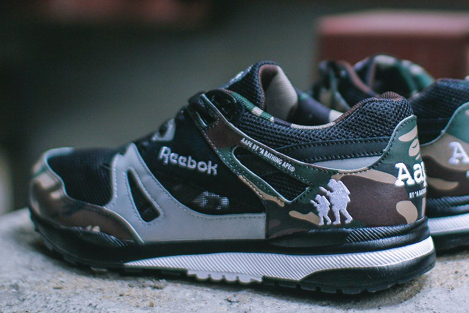 Нові кросівки Reebok Ventilator x Bape Aape by Bathing Ape