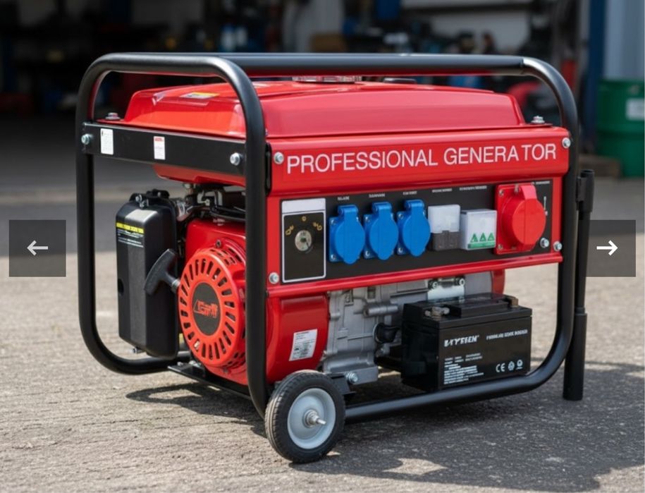 Акція Оригинал 3,5 кВт Honddy Генератор бензиновый 3-фазный