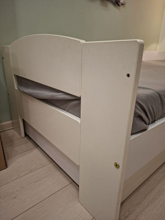 Łóżko drewniane młodzieżowe 80x180