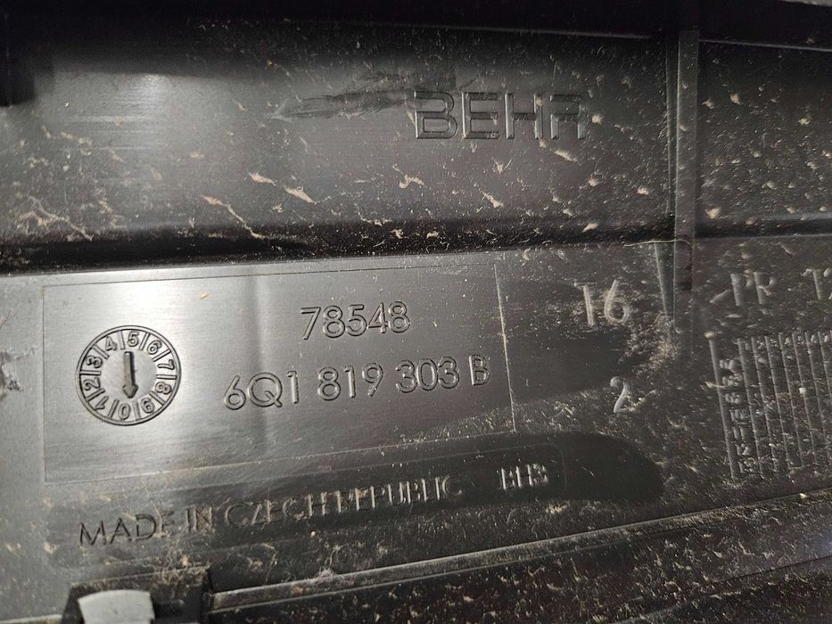 Nagrzewnica Kompletna Fabia II  Roomster lift