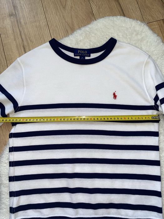 Polo Ralph Lauren на хлопця.Світшот с принтом в смужку
