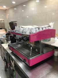 Máquina de Café e Moinho - La Cimbali M27 RE DT/2 (Delta Ruby)