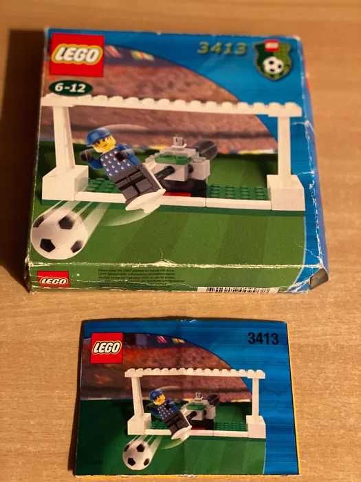 Lego 3413 Sports Goal Keeper 100% Komplet Pudełko + Instrukcja