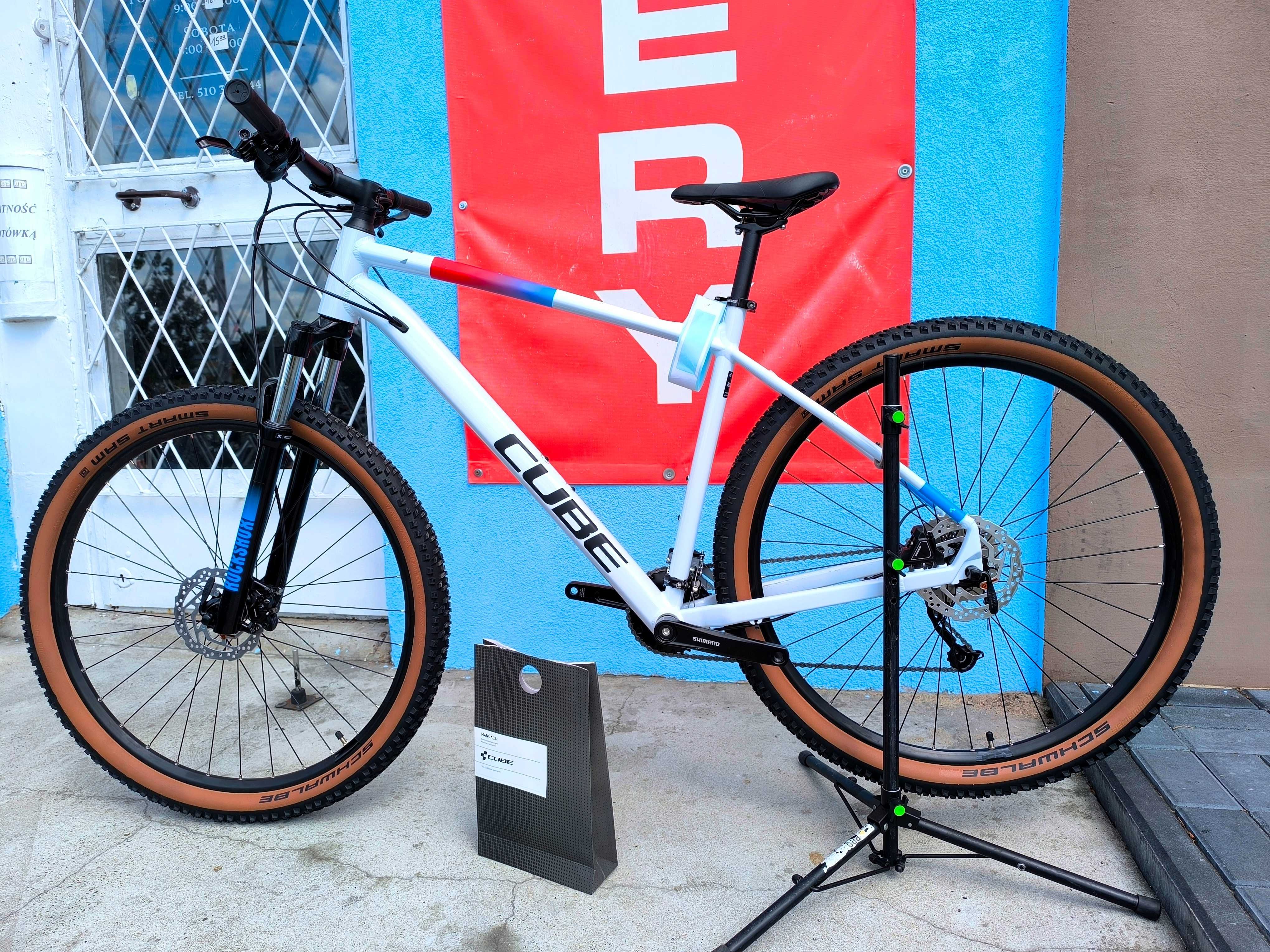 NOWY CUBE AIM SLX XL 22" Hydraulika SHIMANO Koła 29 Rock Shox Judy!!