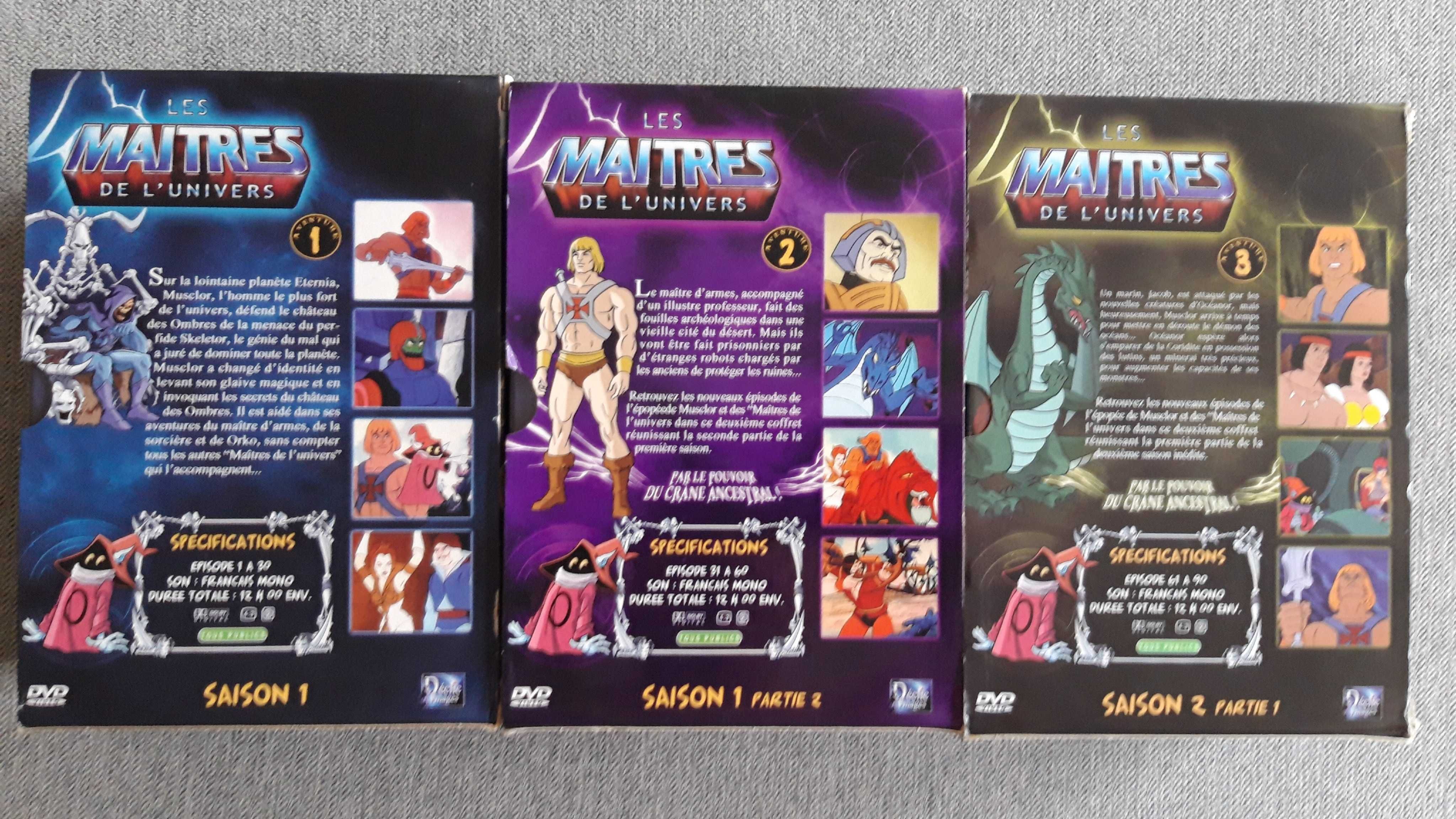 Séries DVD "Les Maîtres de l'Univers" - Masters of the Universe