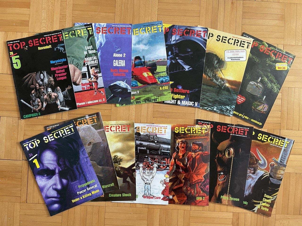 Top Secret magazyn czasopismo 94'/95'