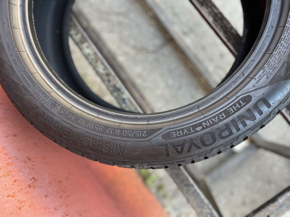 215/50 r17 Шини Uniroyal (стан нових)