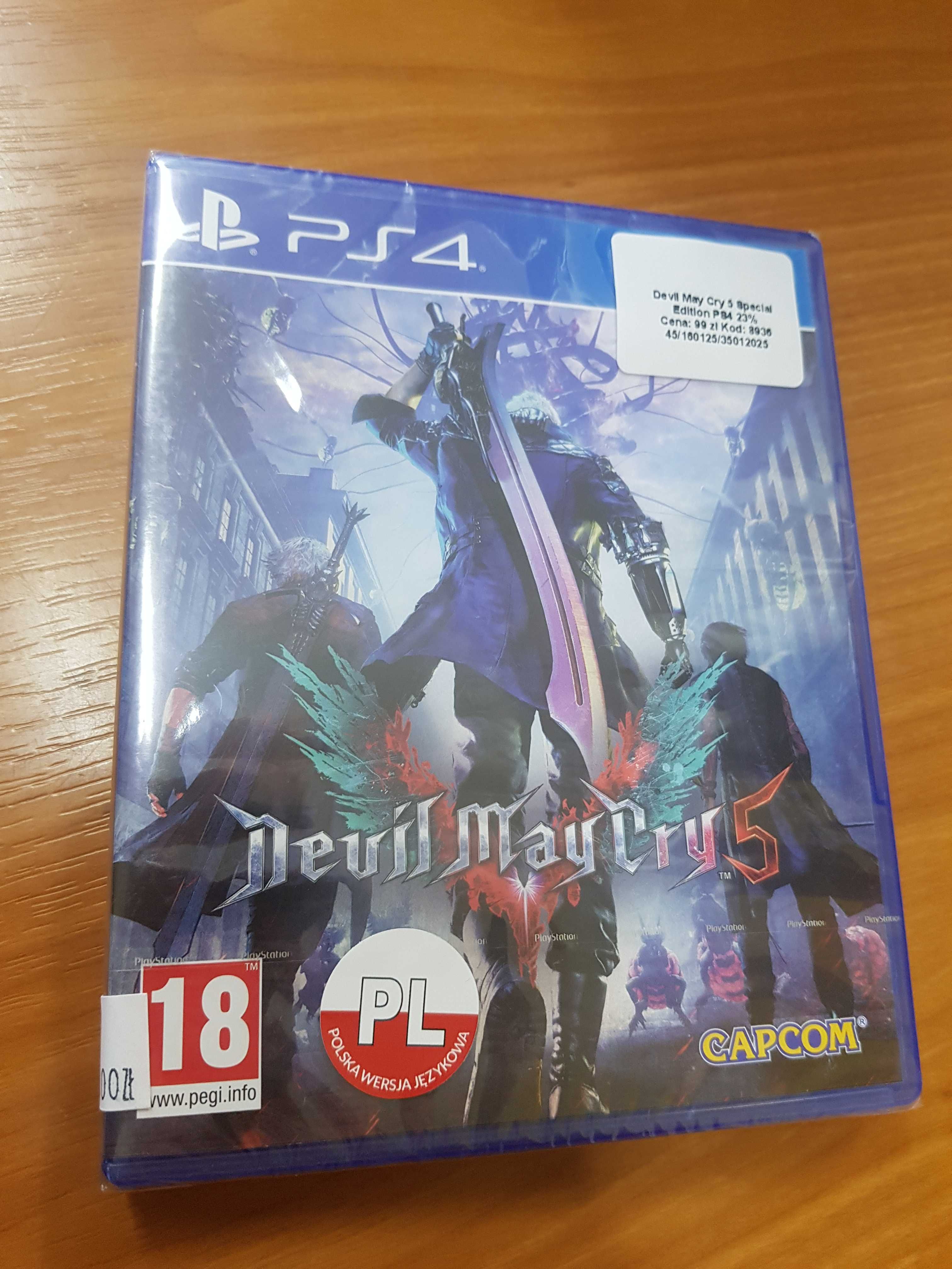 Devil May Cry 5 Specjal Edition PS4 (Nowa) Sklep Iława