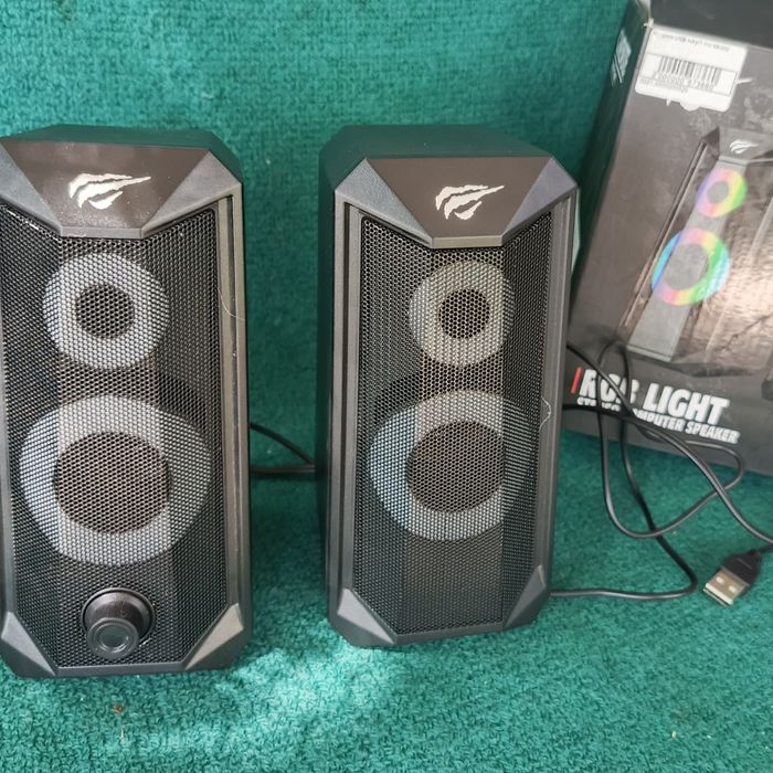 Акустичні колонки для комп'ютера з динамічним підсвічуванням Havit HV