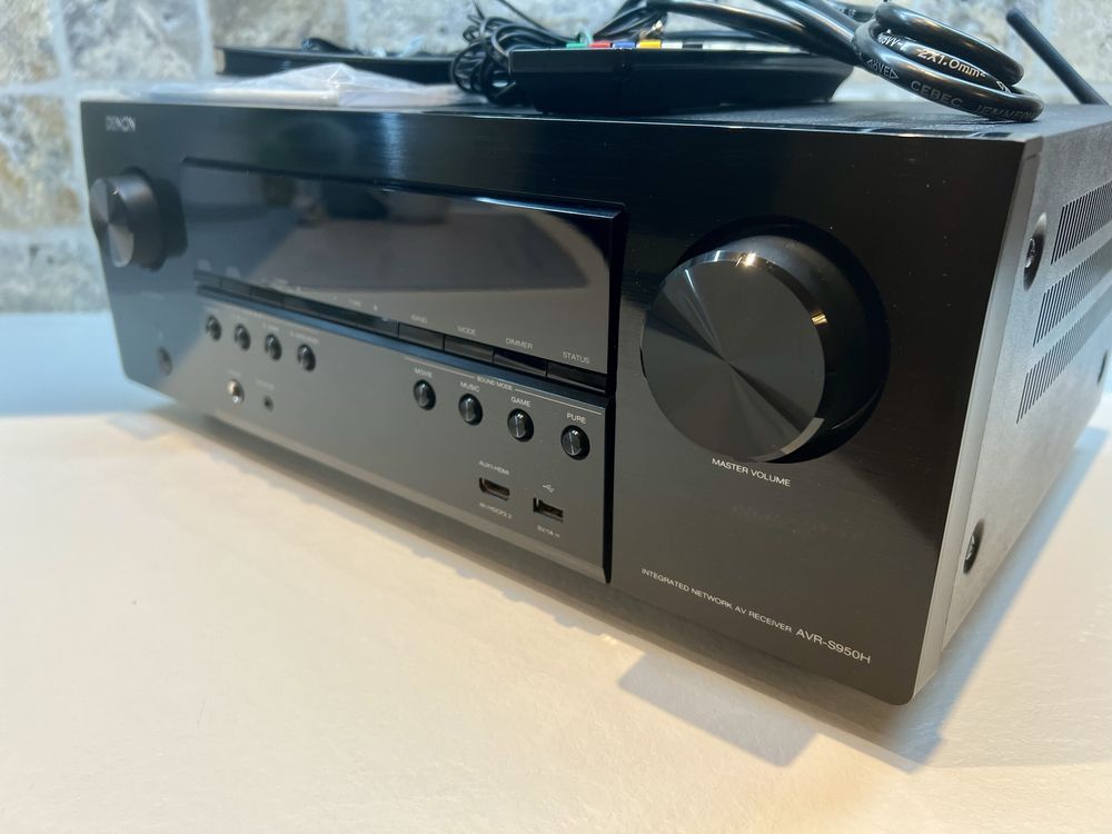 Denon AVR S950H amplituner HEOS wzmacniacz kino domowe stereo