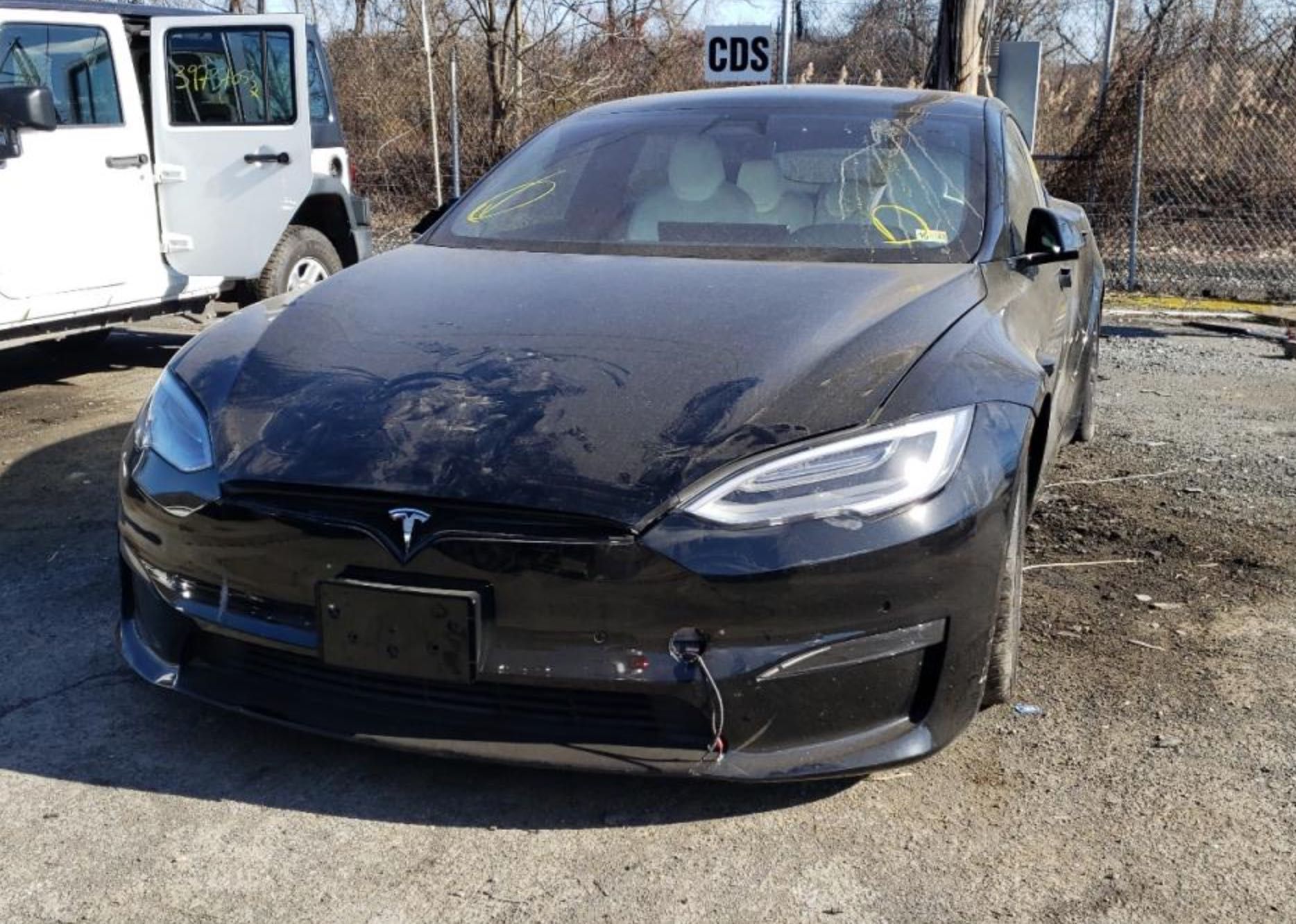 TESLA MODEL S 2021 під пригін США