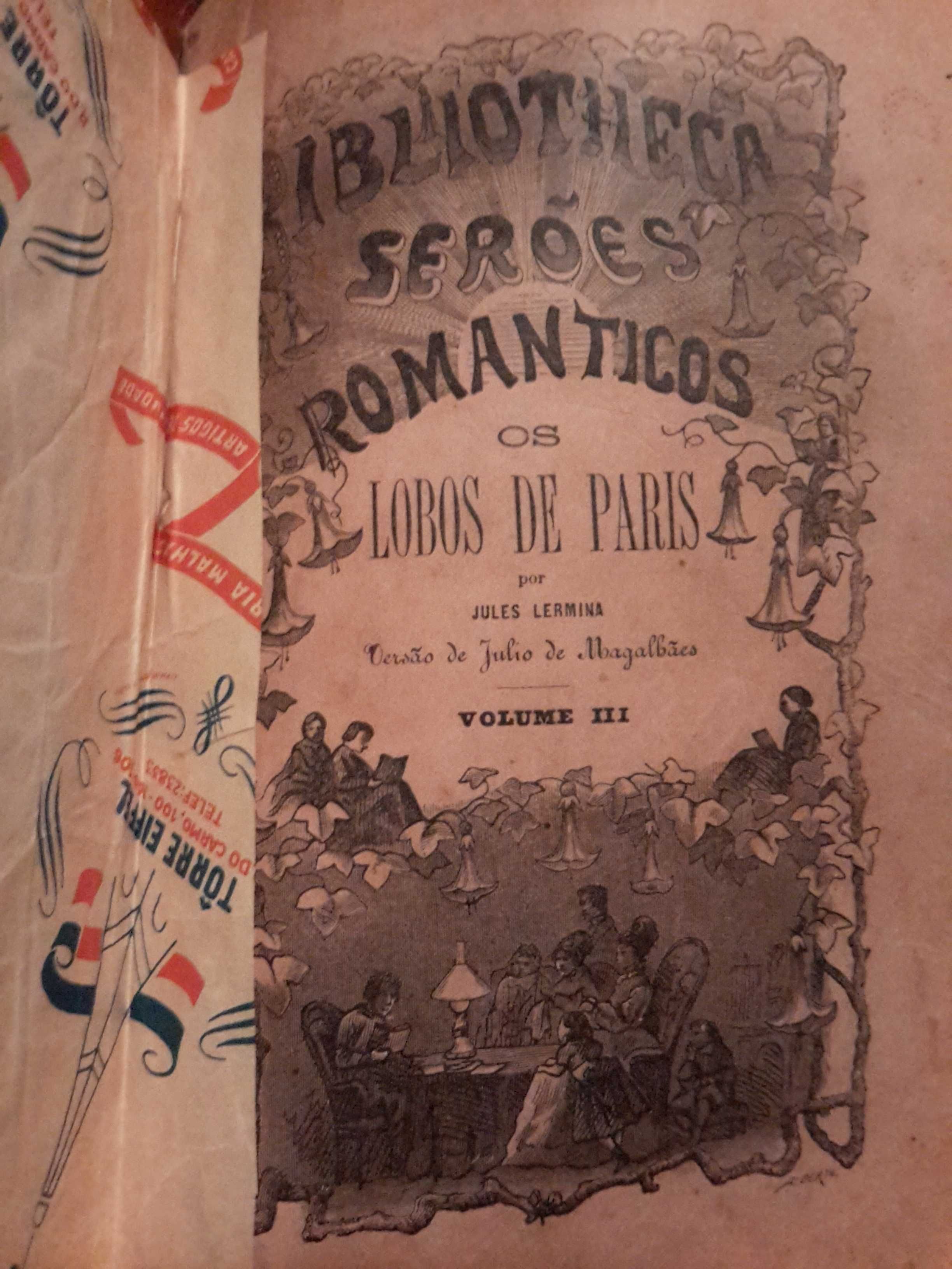 Jules Hippolyte Lermina - Os Lobos de Paris (1877)