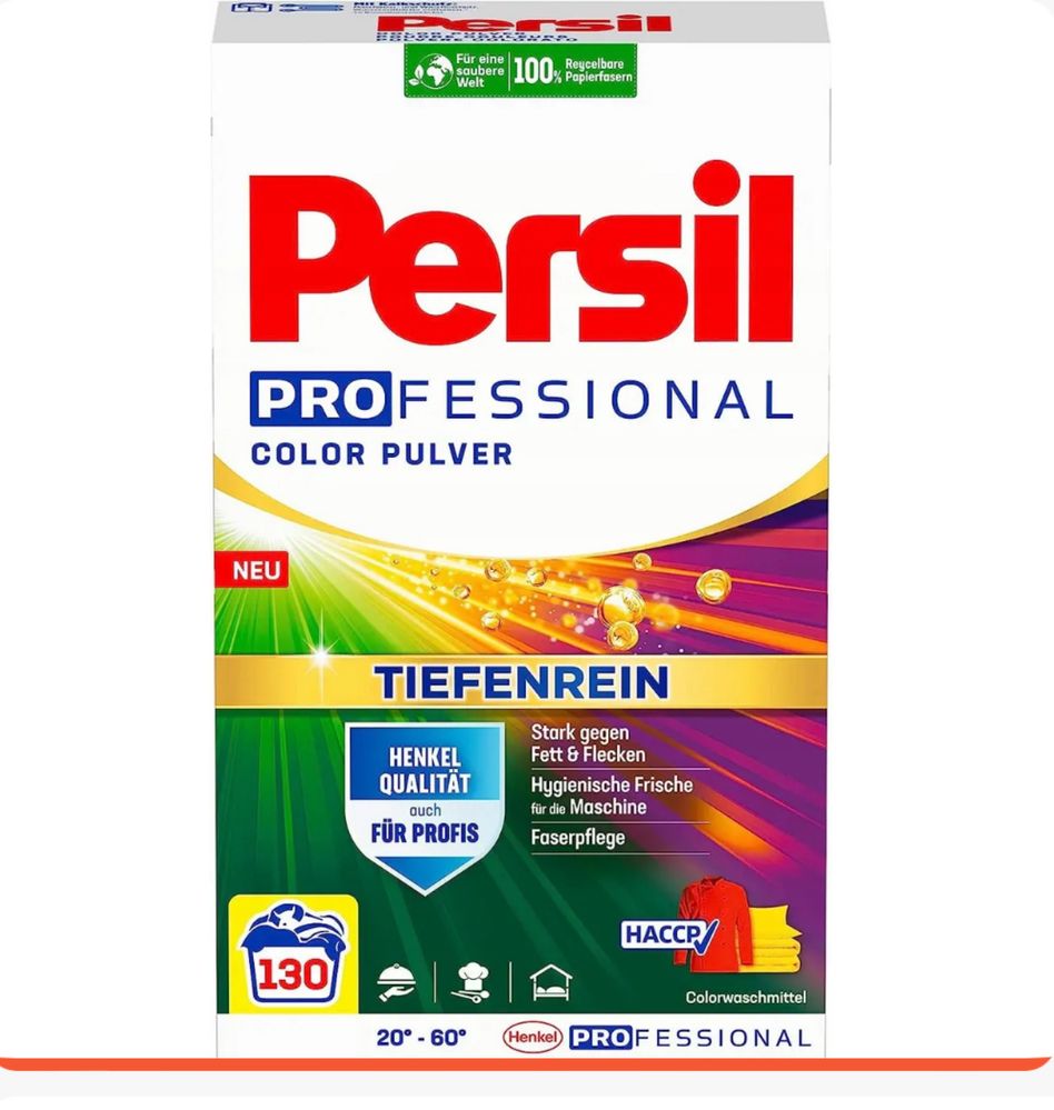 Порошок для прання Persil Professional COLOR 130p/ 7,8 кг Нім.