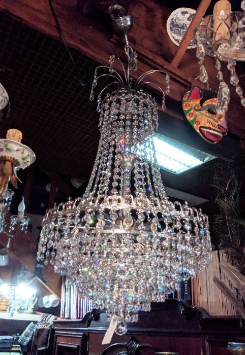 Lustre Cristal 6 Lâmpadas 3