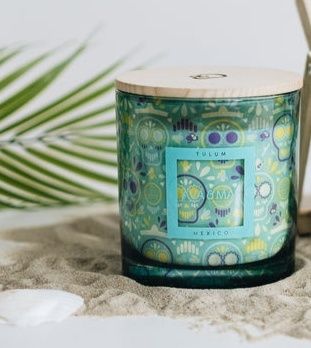 Świeca zapachowa sojowa 500g Tulum Ava & May