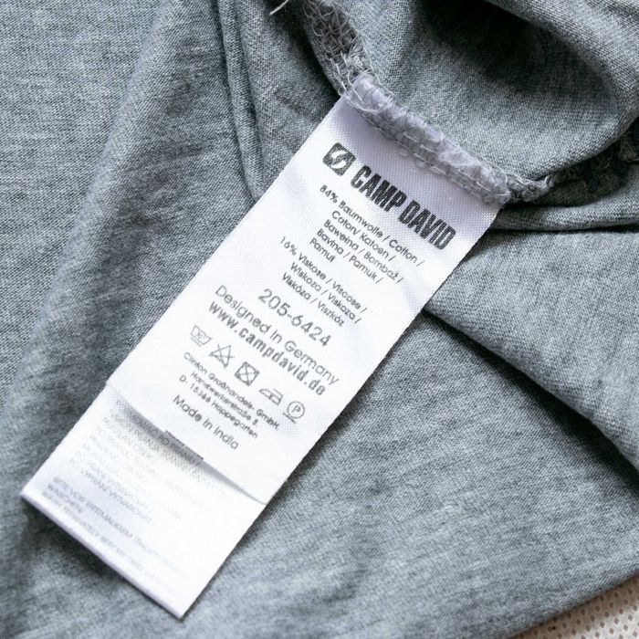 Camp David koszulka polo z nadrukami XL