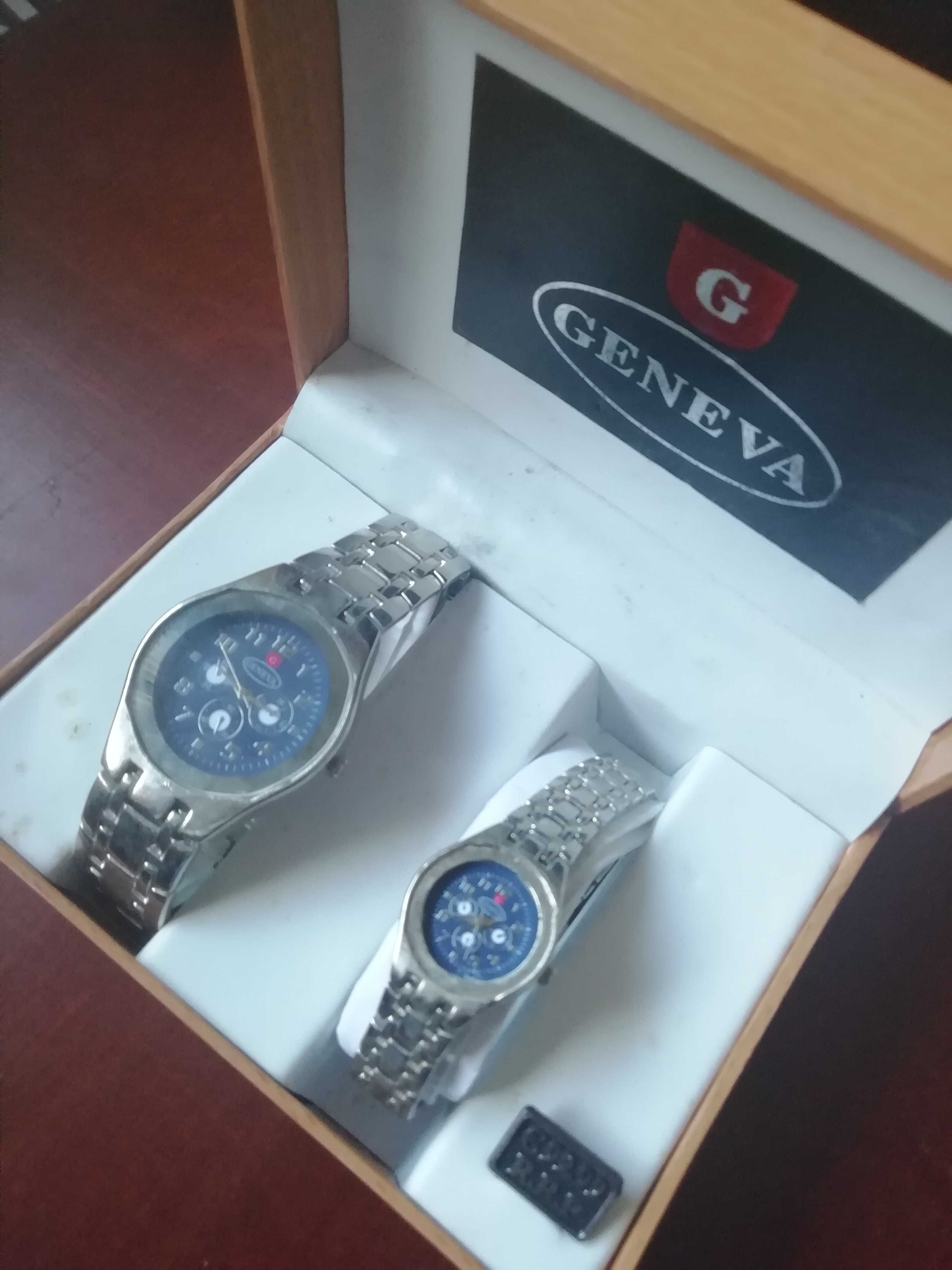 Relógio Geneva conjunto