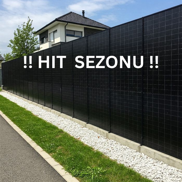 Ogrodzenie Fotowoltaiczne Promocja Płot PV Magazyn Energii INWERTER