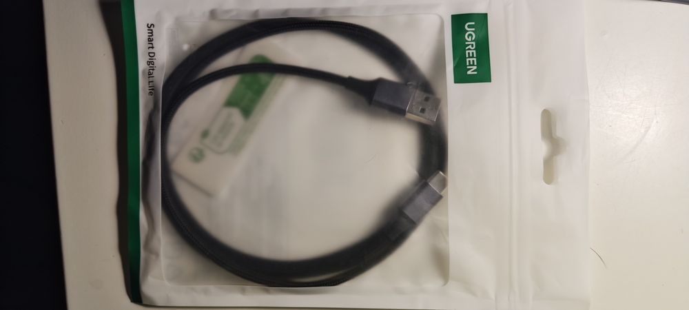 Кабель ugreen usb type c 100w 1 метр