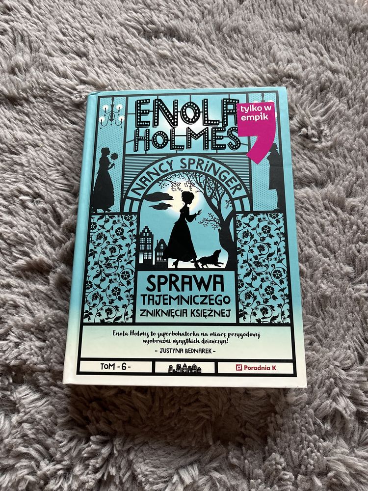 ksiazka „Enola Holmes”