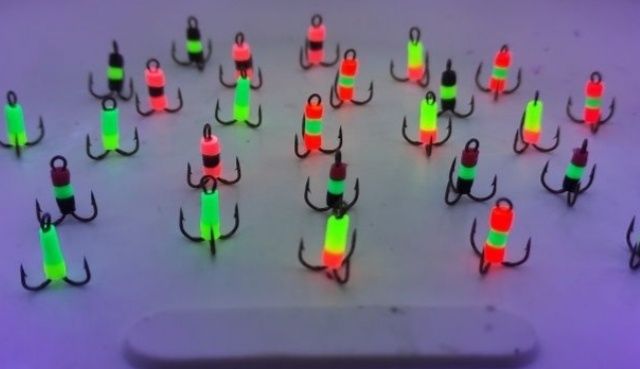 Удочки для зимней рыбалки. Для гирлянды, чёртиков, мормышек