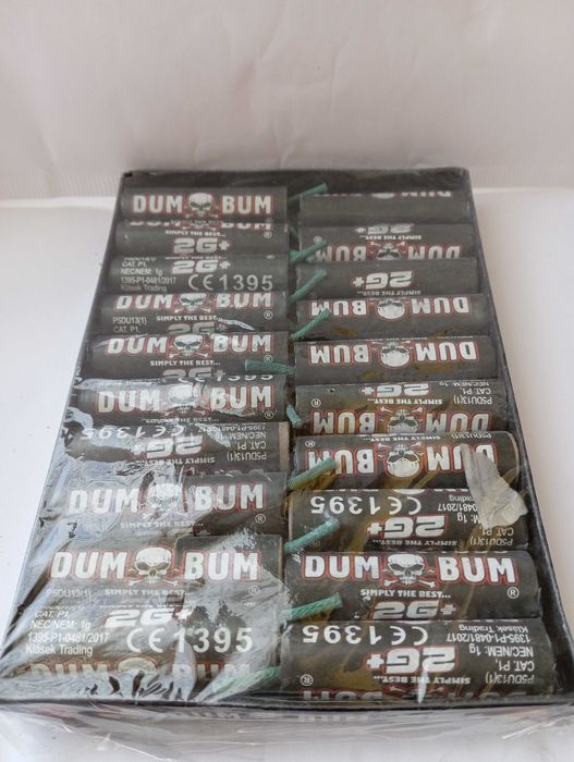 Emiter dźwięku odstraszacz dzikich zwierząt Dum Bum 2G+ 20 sztuk.