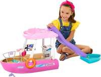 Великий ігровий набір Barbie Dream Boat, Pink with 6 Play Areas