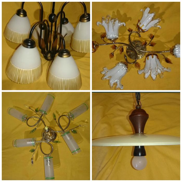 Люстра потолочная Teldon Poland. Светильник потолочный Splendid Ray.