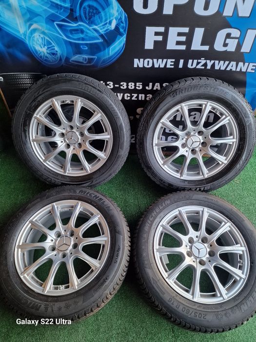 Koła zimowe 16 5×112 Mercedes Klasa A B C CLA Orginał 7.7mm