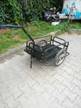 Przyczepka rowerowa transportowa