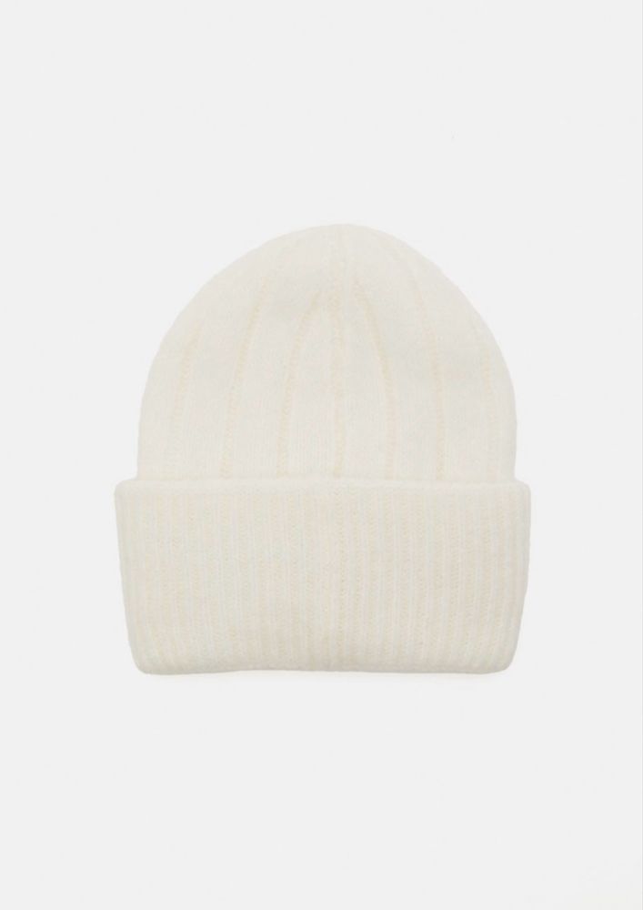 Tommy Hilfiger czapka zimowa  z welną z alpaki