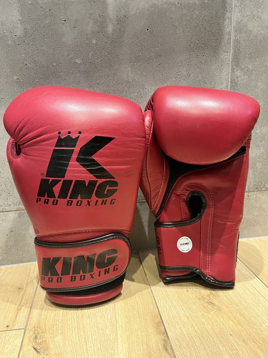Rękawice King Pro 16OZ skóra naturalna