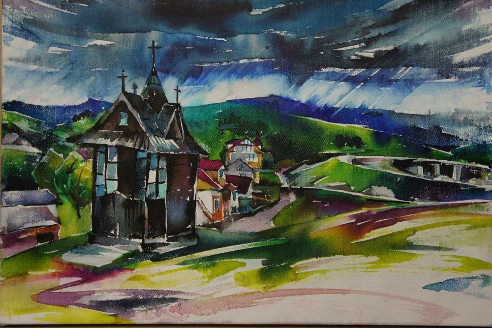 Авторські акварельні краєвиди