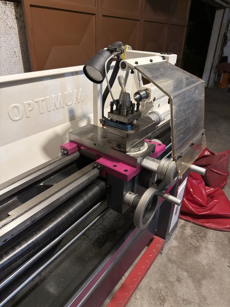 Torno de bancada OPTIMUM D330 x 1000