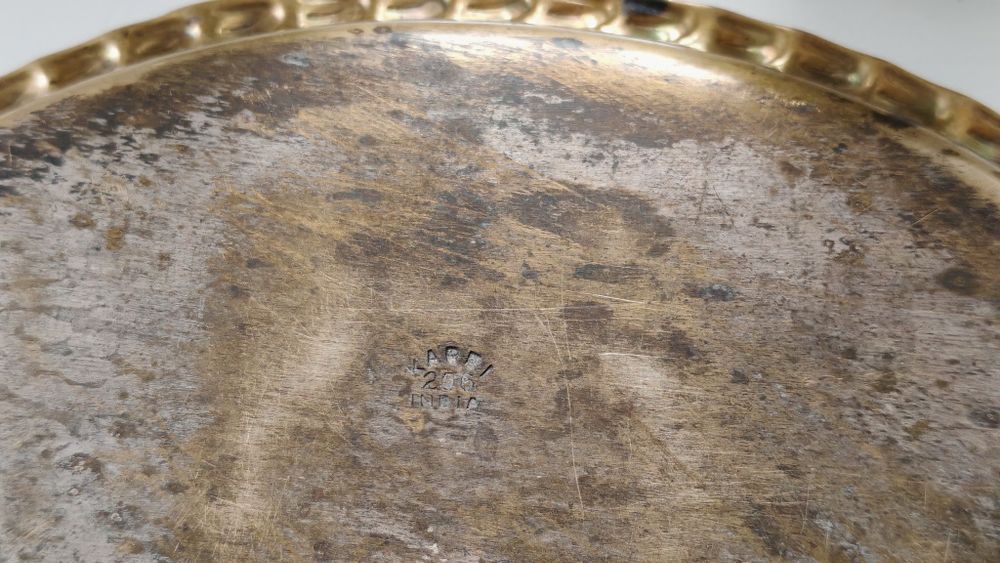 Набор для специй из латуни (Индия), перечница и солонка