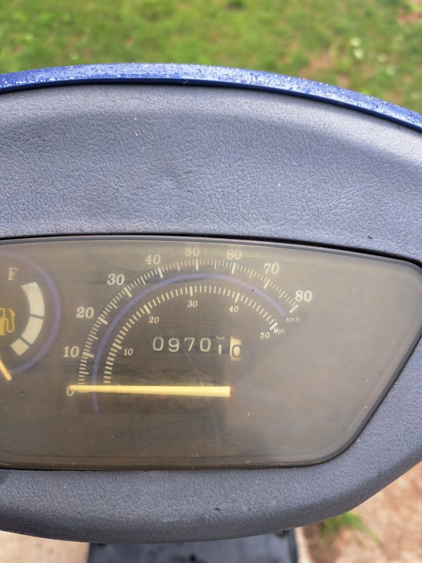 Skuter motorower 50cm3 ważne ubezpieczenie OC