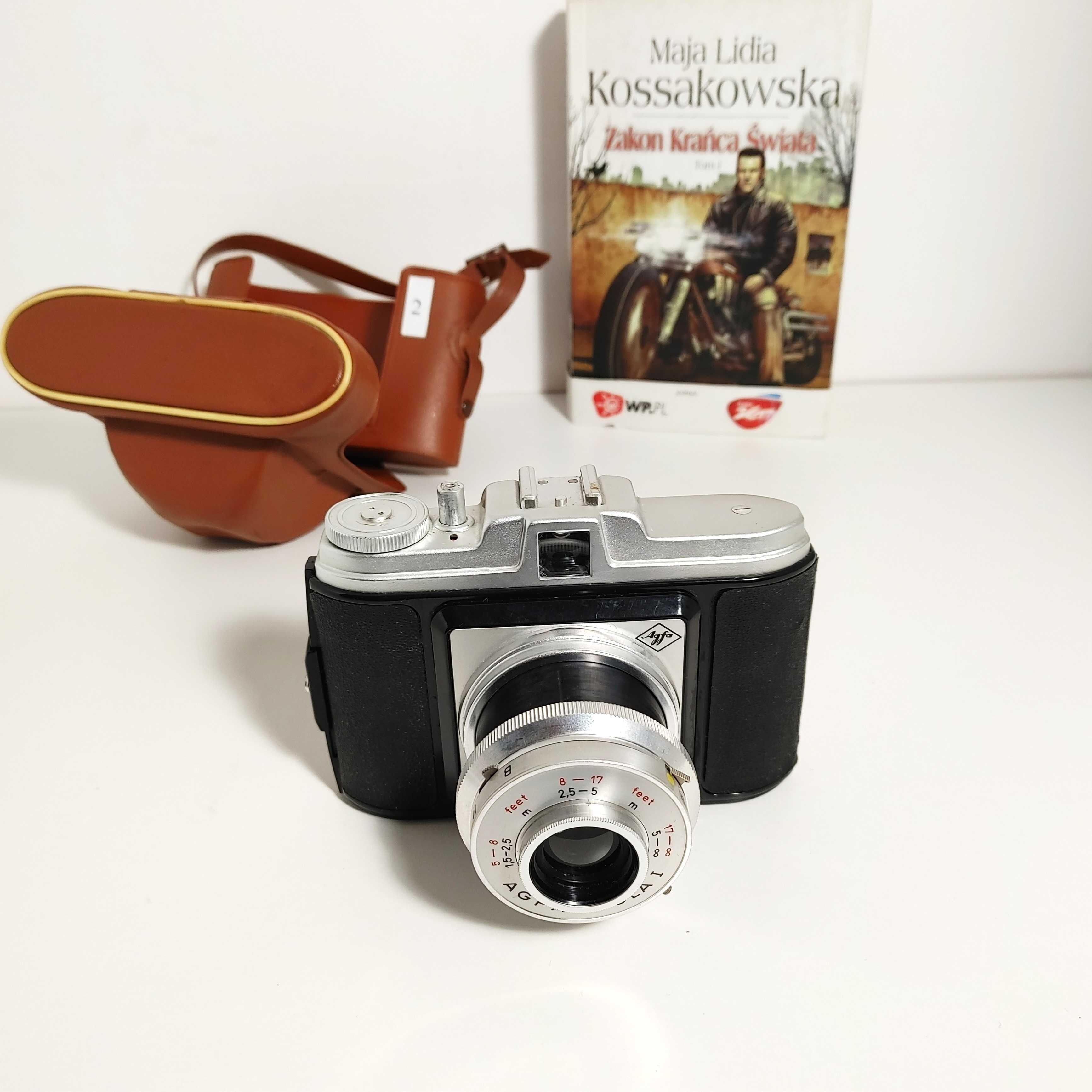 Vintage  aparat fotograficzny AGFA Isola I  1955 rok  następca Clicka