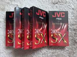 JVC nowe VHS zafoliowane 5szt