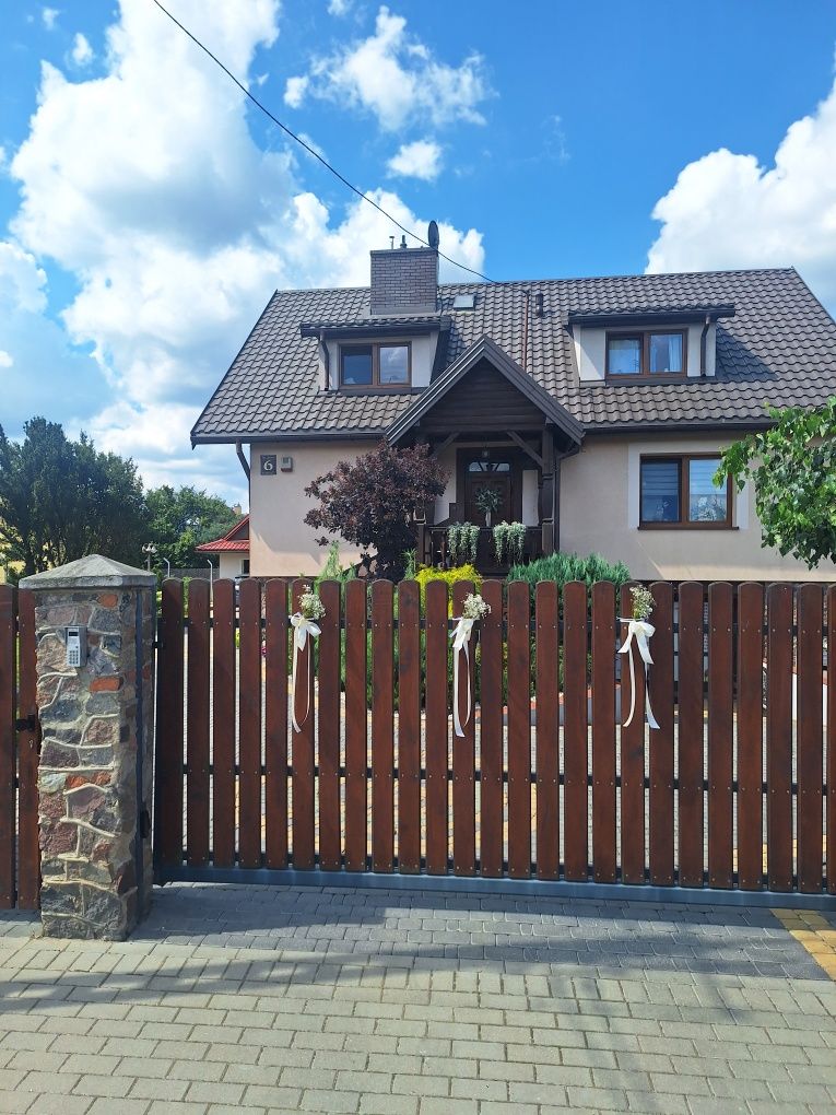 Dekoracje ślub wesele na płot ręcznie robione