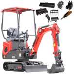 NOWA Koparka LEZARD K12S 1200kg minikoparka łyżka 0,02 DARMOWA DOSTAWA