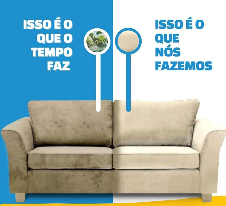 Limpeza de Sofá 2 lugares