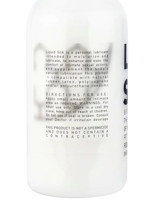 Lubrykant żel intymny Liquid Silk 50ml wodny nie plami 3szt buteleczka