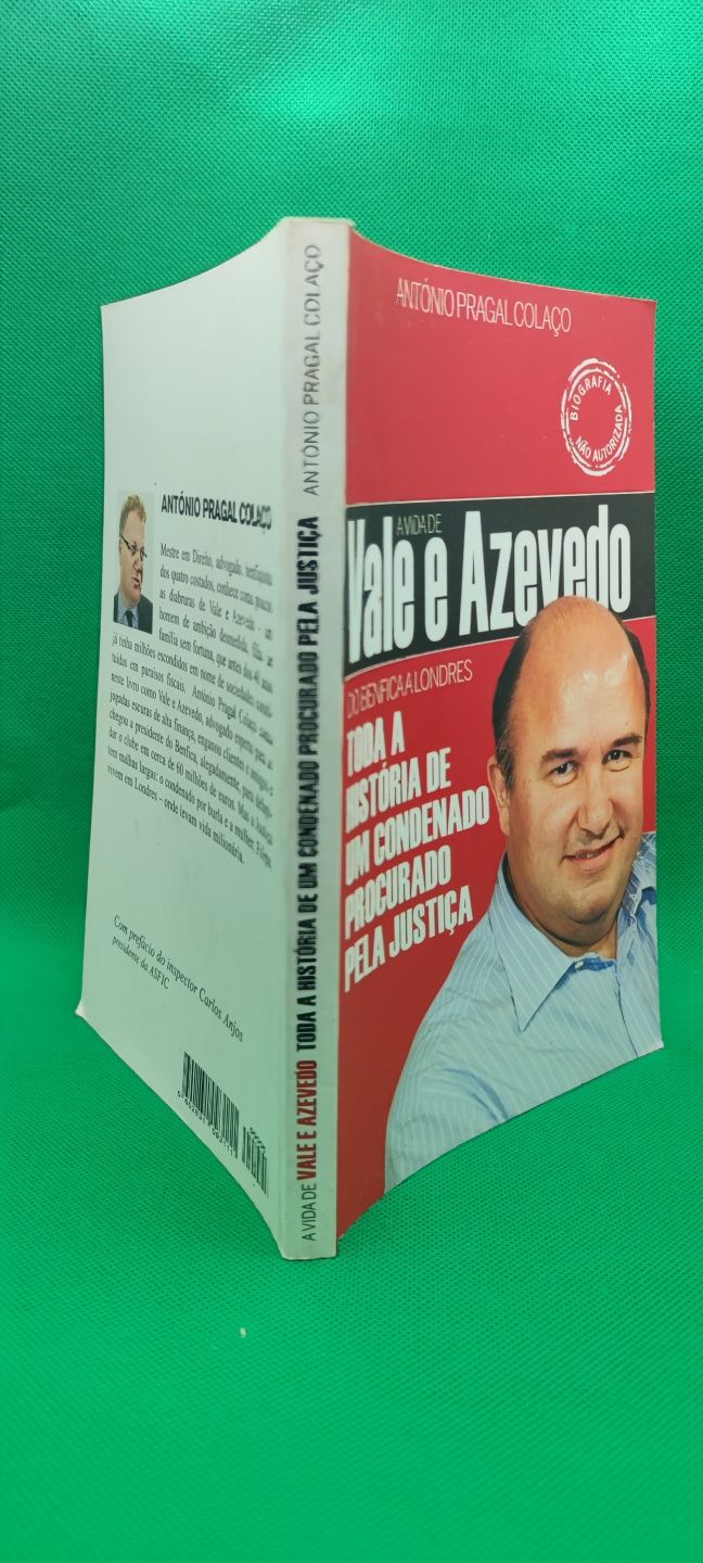 PA4 Livro - Antonio Pragal Colaço - A Vida de Vale e Azevedo