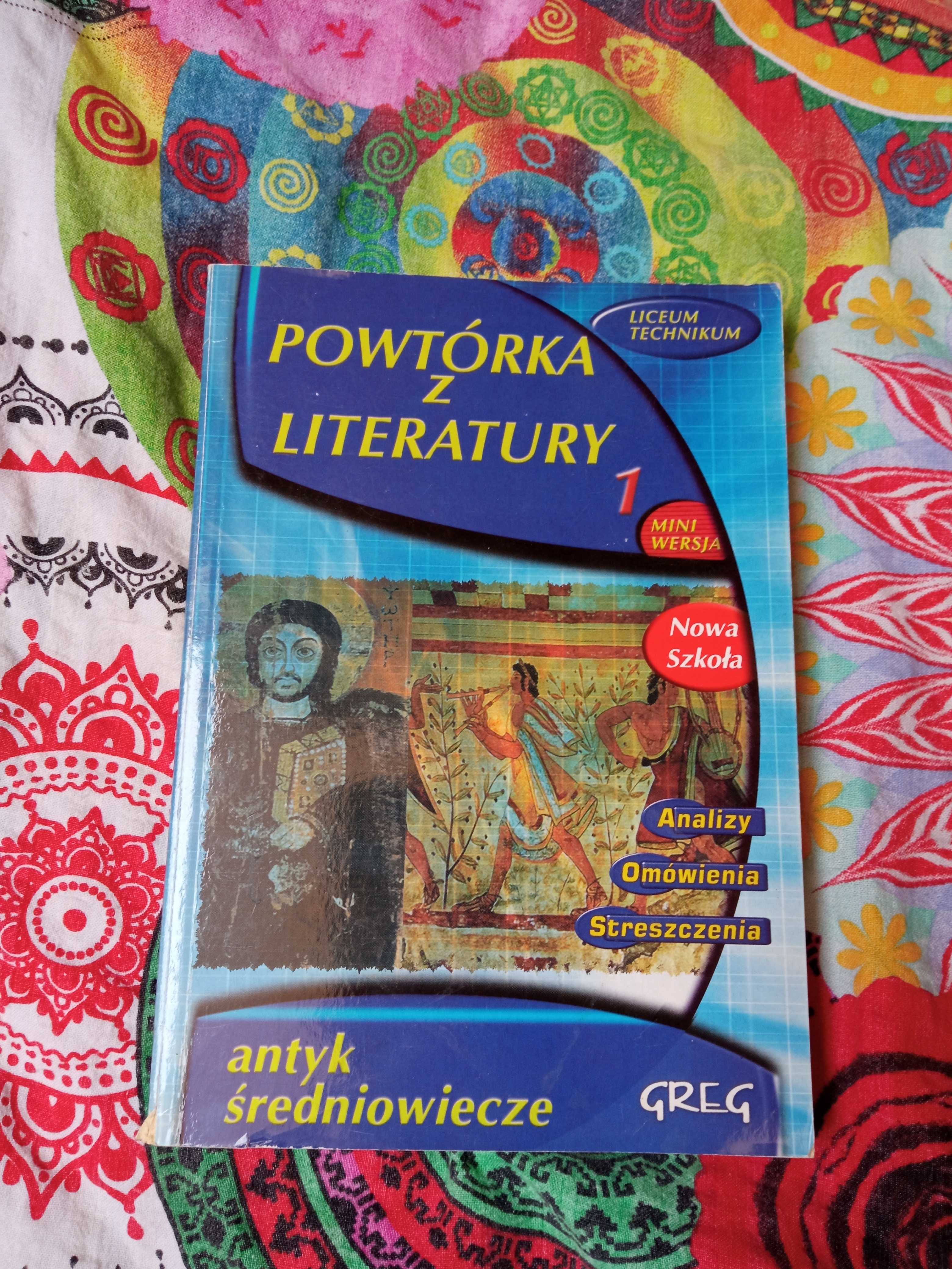 Powtórka z literatury antyk, średniowiecze