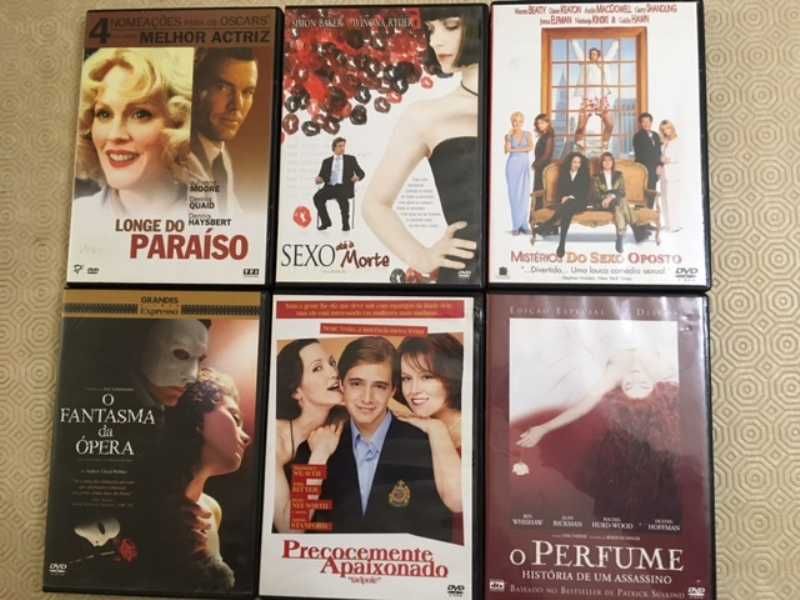 6 DVD's originais